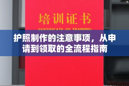 遂平护照制作的注意事项，从申请到领取的全流程指南