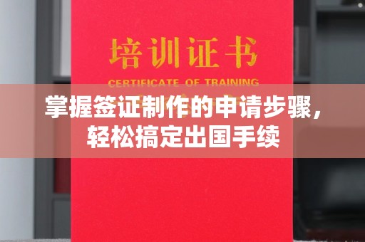 遂平掌握签证制作的申请步骤，轻松搞定出国手续