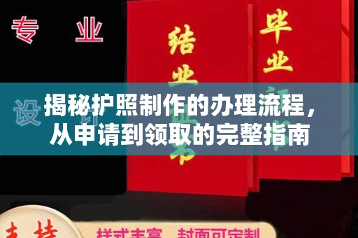 遂平揭秘护照制作的办理流程，从申请到领取的完整指南