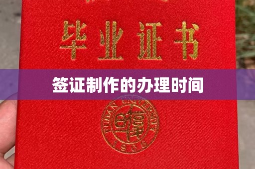 遂平签证制作的办理时间