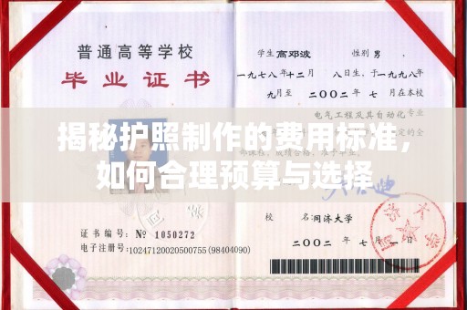 遂平揭秘护照制作的费用标准，如何合理预算与选择