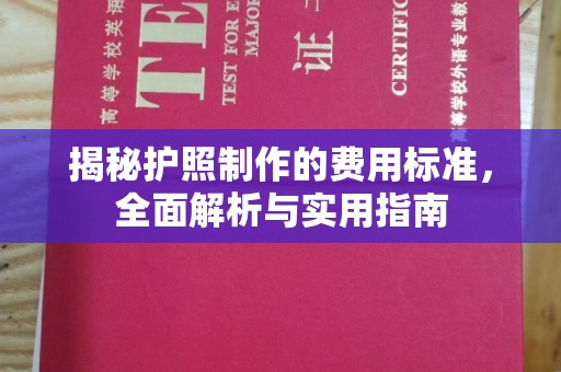 遂平揭秘护照制作的费用标准，全面解析与实用指南